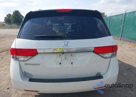 2015 Honda Odyssey Ex-L from USA, damaged, VIN 5FNRL5H68FB011892